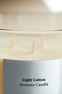 (620 G) BOUGIE PARFUMÉE LIGHT COTTON