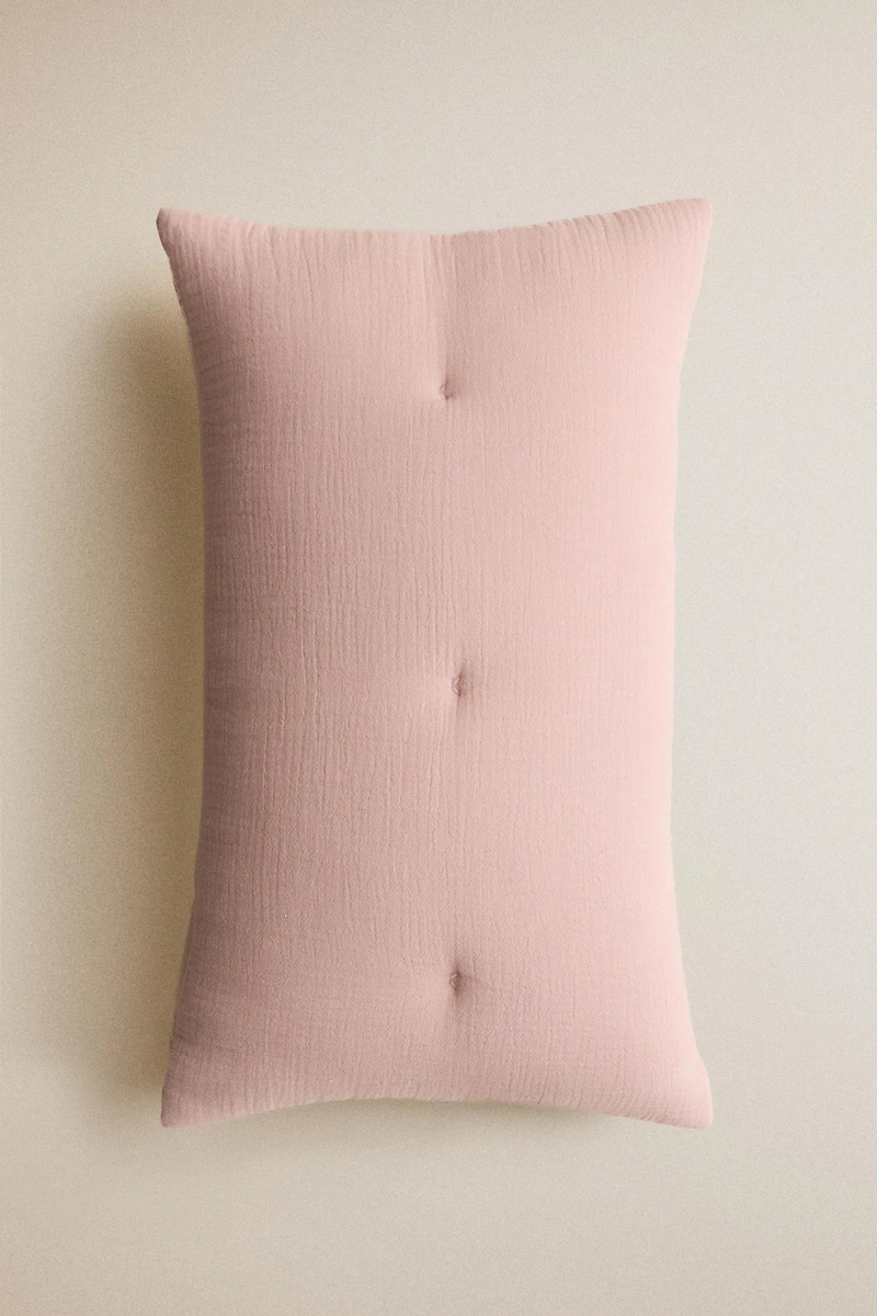 KIDS’ PLAIN CHIFFON THROW PILLOW COVER