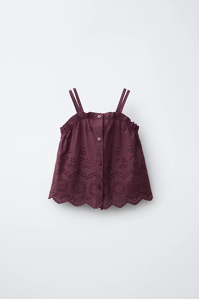SCHIFFLY PRINT TOP