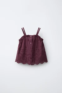 SCHIFFLY PRINT TOP