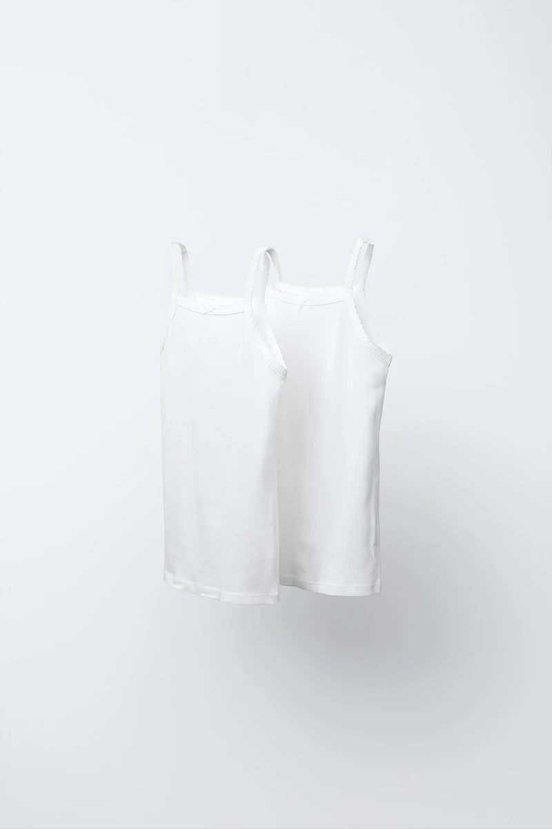 AGES 6-14/ TWO-PACK OF TANK TOPS