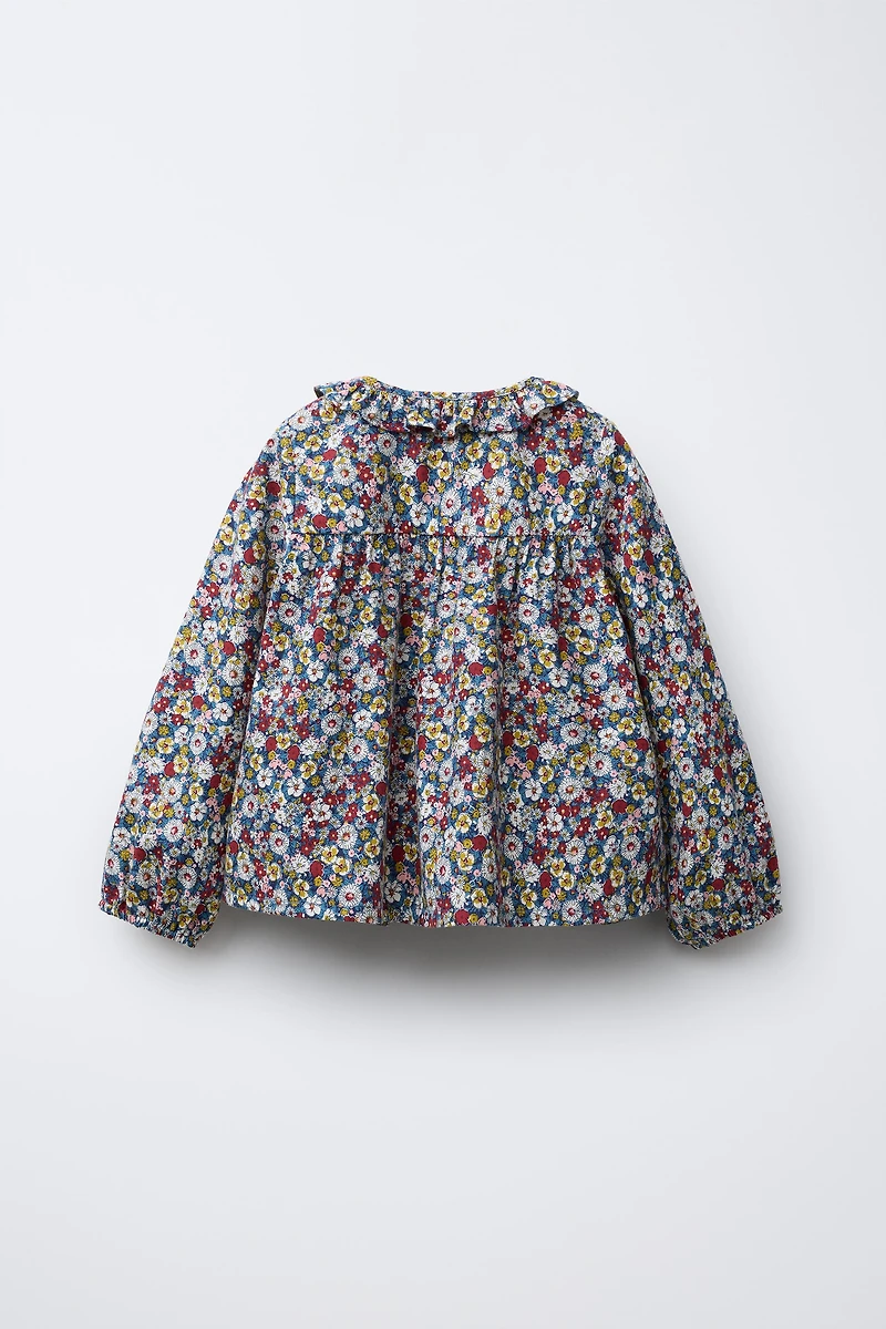 BLOUSE IMPRIMÉE FLEURS