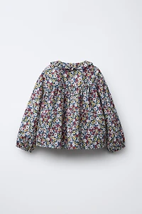 BLOUSE IMPRIMÉE FLEURS