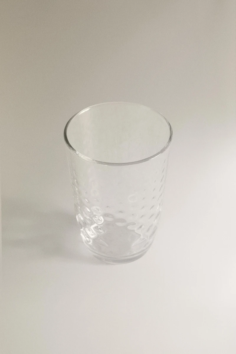 VERRE MOTIF RELIEF