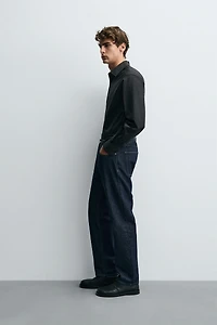 REGULAR FIT TEXTURED SHIRT