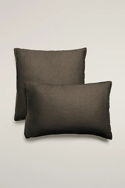 WASHED LINEN PILLOWCASE