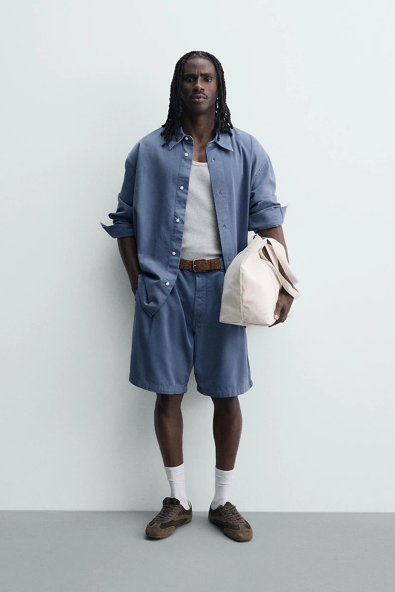 CHEMISE LAVÉE RELAXED FIT