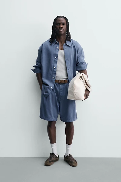 CHEMISE LAVÉE RELAXED FIT