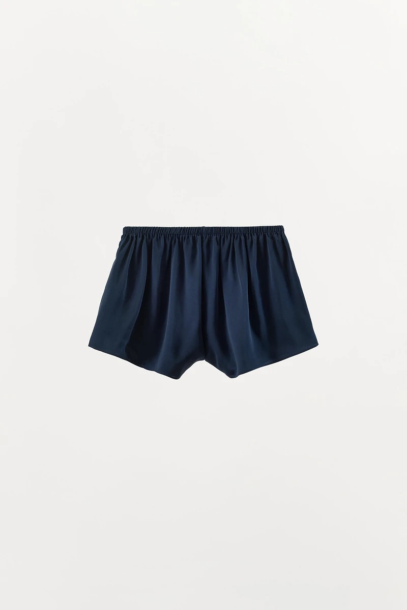 SHORT 100% SOIE