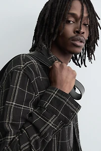 PLAID OVERSHIRT