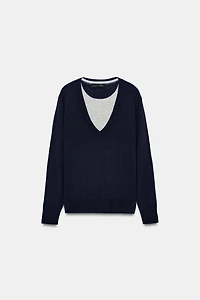 PULL EN LAINE COMBINÉ