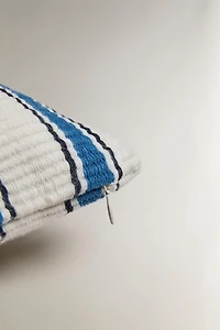 HOUSSE DE COUSSIN RAYURES
