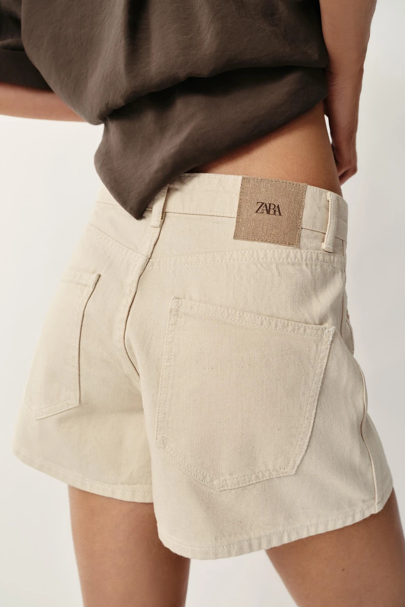 Z1975 CROCHET POCKET SHORTS