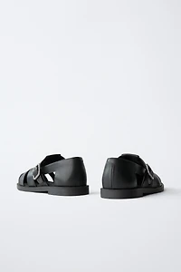 BUCKLED FISHERMAN SANDALS