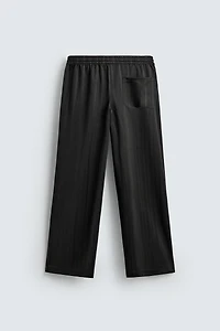 STRIPED JACQUARD JOGGING PANTS