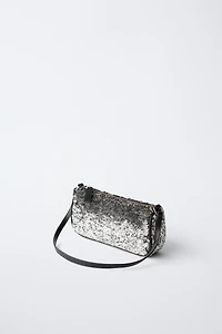 SEQUINED SHOULDER BAG