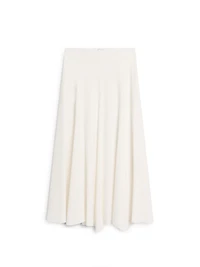 Flowing godet midi skirt - STUDIO