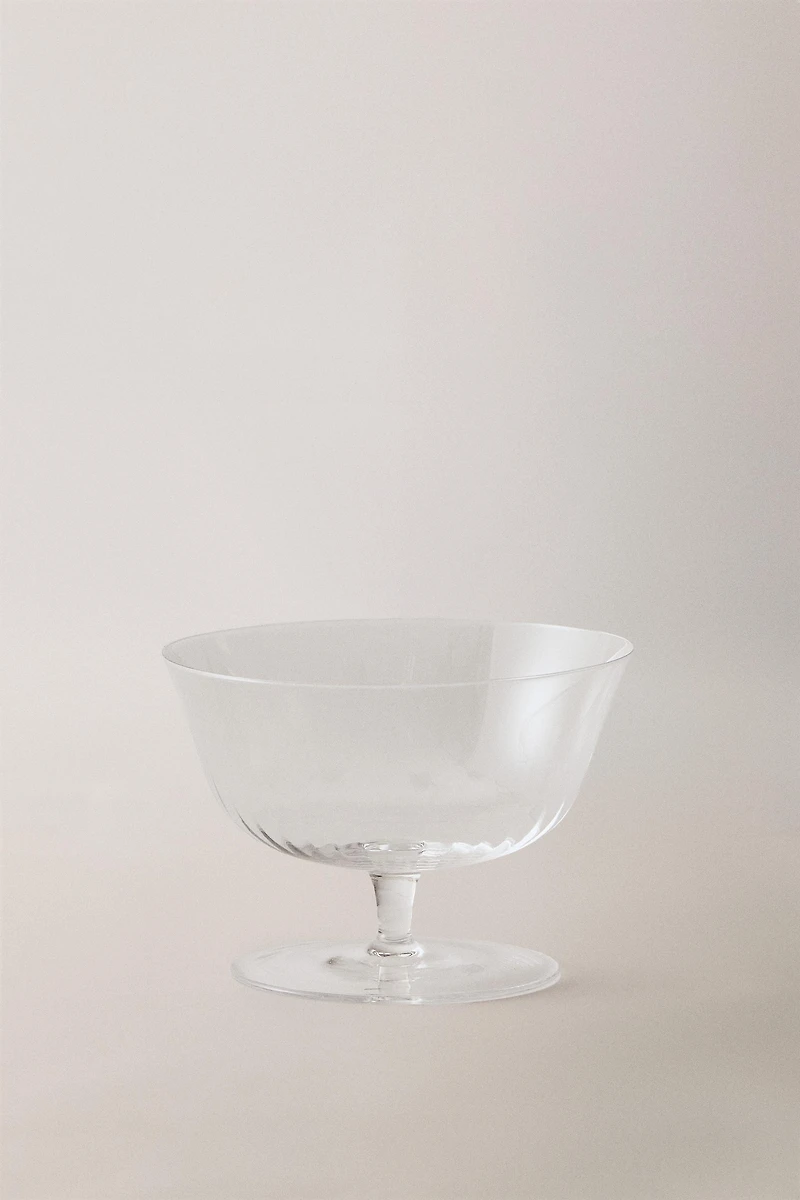 GLASS ICE-CREAM CUP