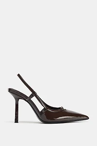 POINTED TOE SLINGBACKS