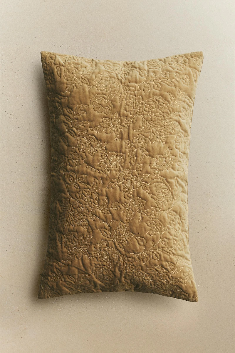 VELVET THROW PILLOW COVER