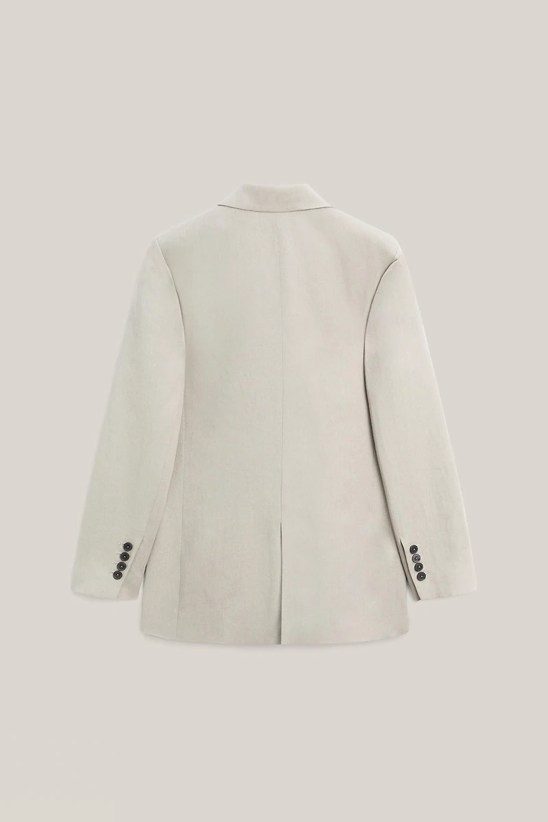 Blazer croisé 100 % lin - LIMITED EDITION