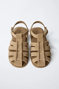 LEATHER FISHERMAN SANDALS