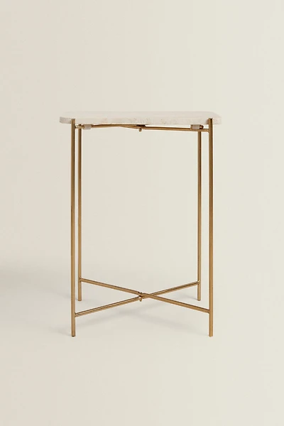 MARBLE SIDE TABLE