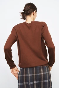 VESTE 100% LAINE EXTRA-DOUCE