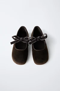 BALLET FLATS WITH BOW