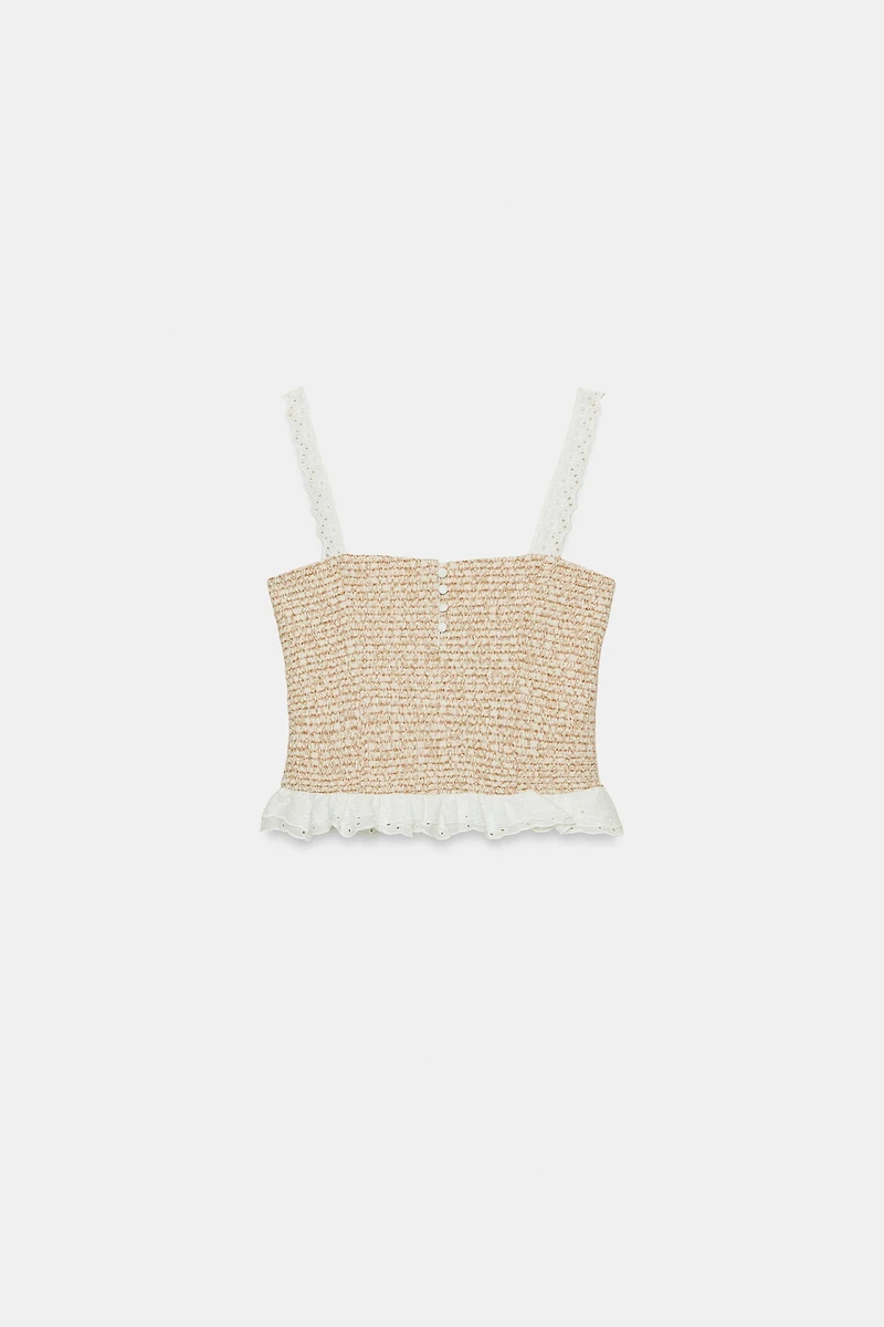 COMBINATION TEXTURED TOP