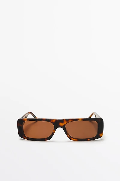 Rectangular sunglasses