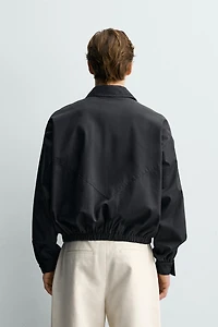 CROPPED COTTON - CUPRO JACKET