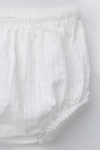 RUSTIC EMBROIDERED FLORAL DRESS AND PANTIES