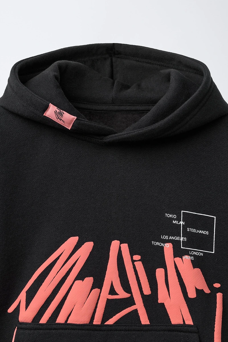 GRAFFITI HOODIE SWEATSHIRT