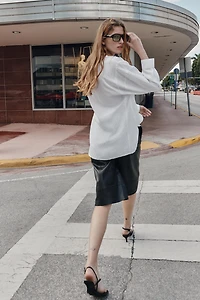 OVERSIZED STRIPED SHIRT