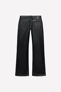LOW-RISE WAXED BOOTCUT JEANS LUDOVIC DE SAINT SERNIN x ZARA