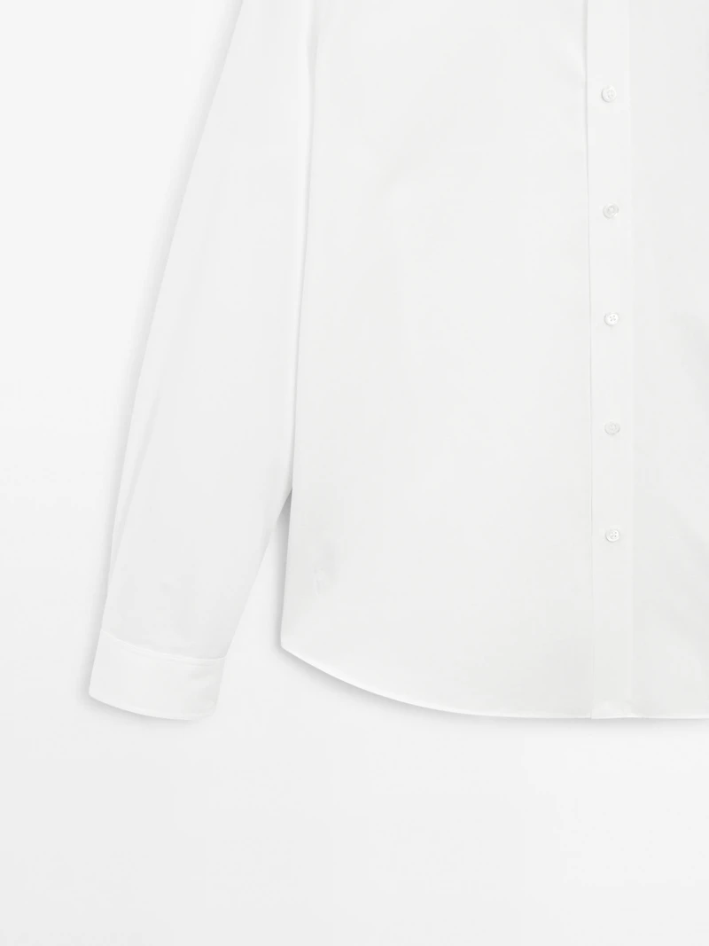 Chemise texturée regular fit