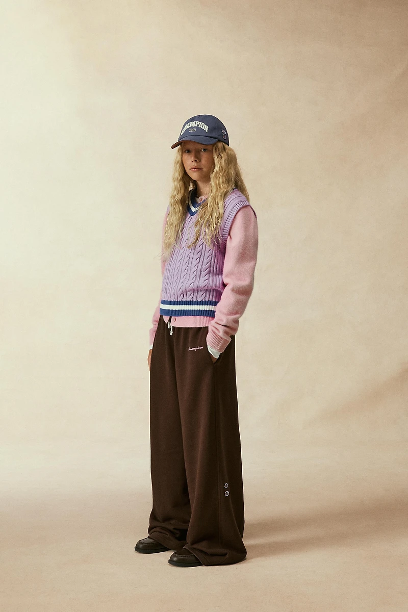 CHAMPION ® X ZARA STRAIGHT PLUSH PANTS