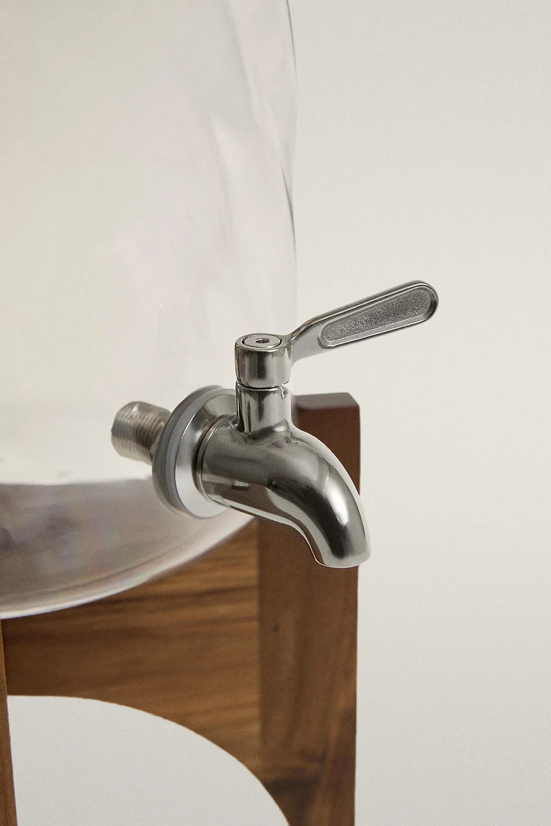 ACRYLIC AND WOOD DISPENSER