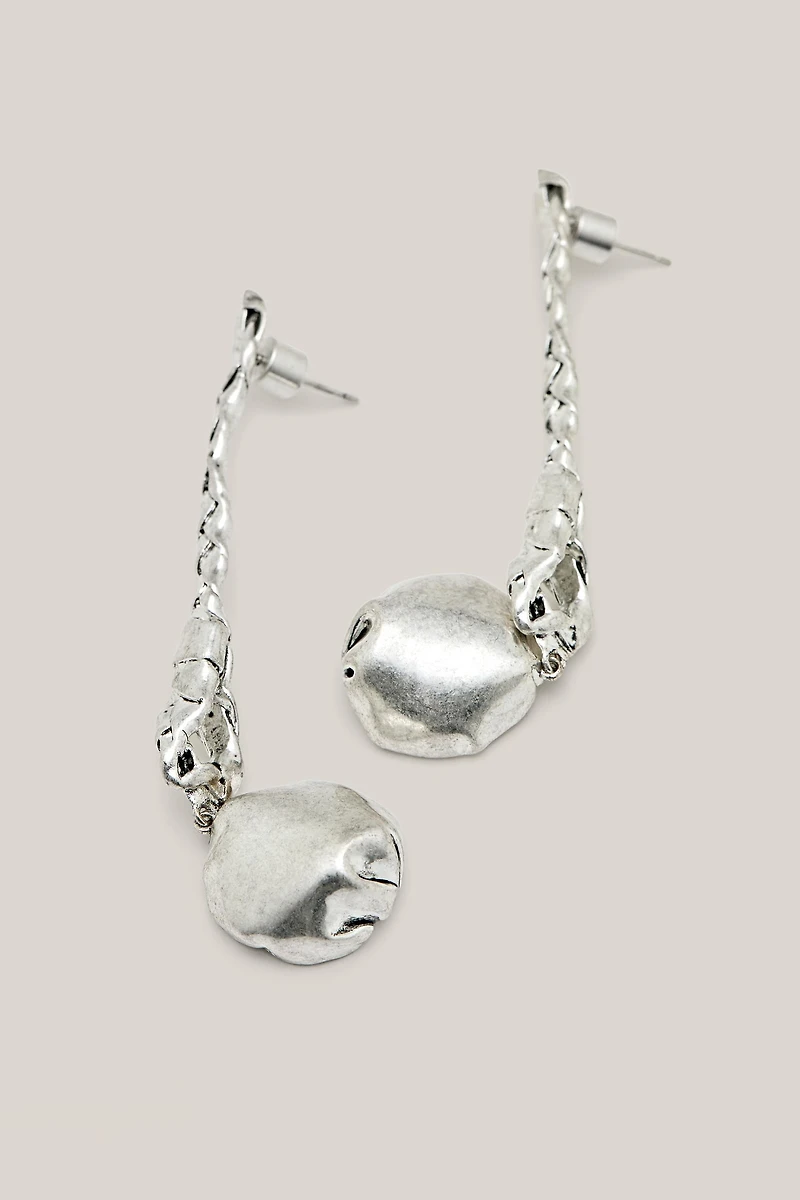 Braided dangle earrings - LIMITED EDITION