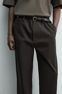 REGULAR FIT CHINO PANTS