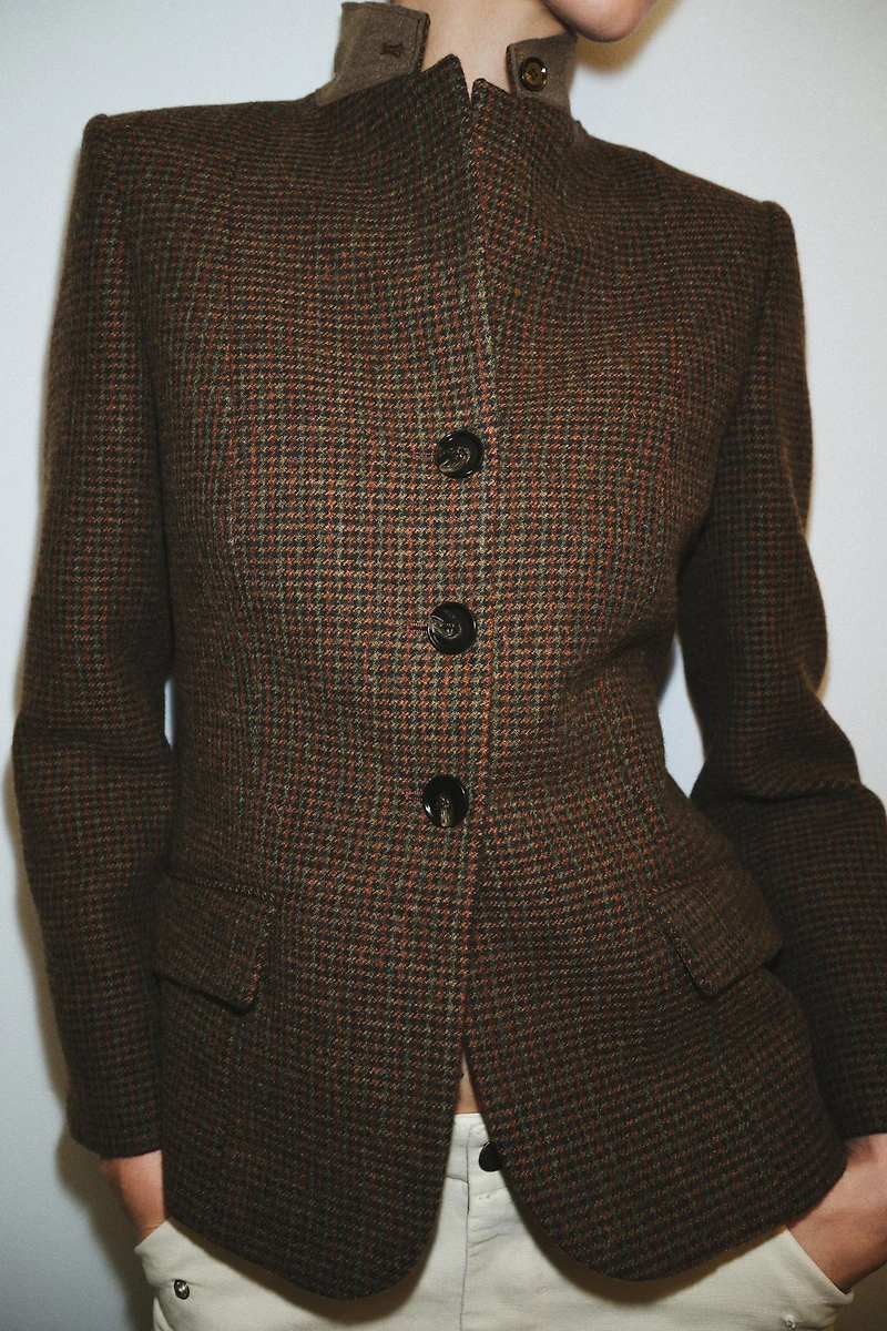 TAILORED BLAZER WITH WOOL ZW COLLECTION