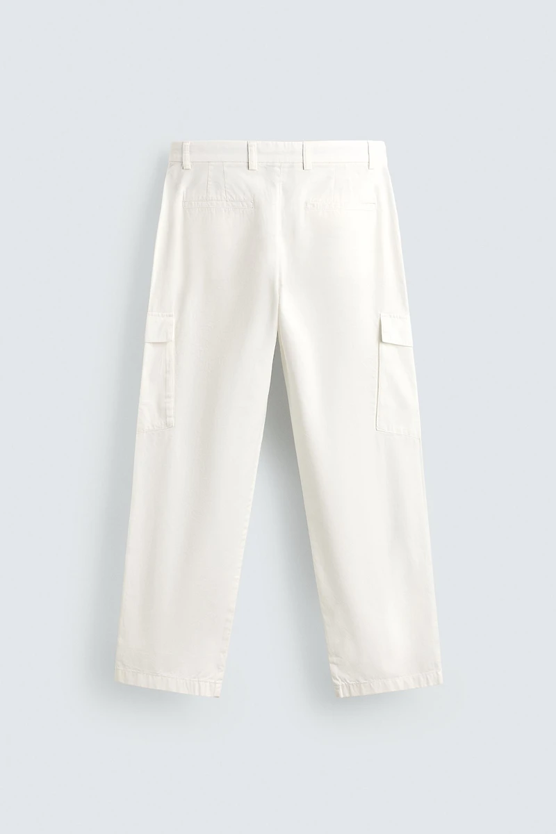REGULAR FIT CARGO PANTS