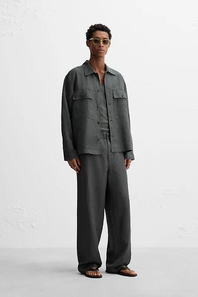 RELAXED FIT 100% HEMP PANTS