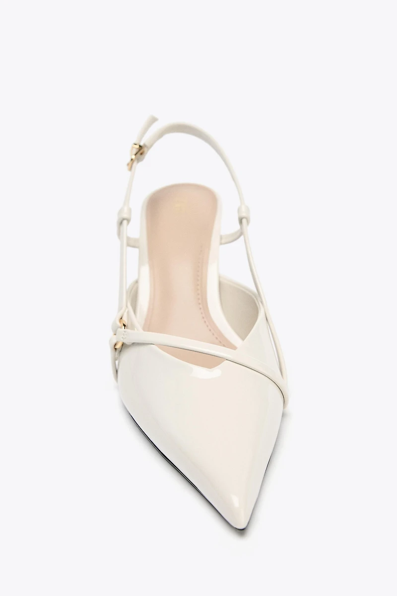 STRAPPY BUCKLE HEELS