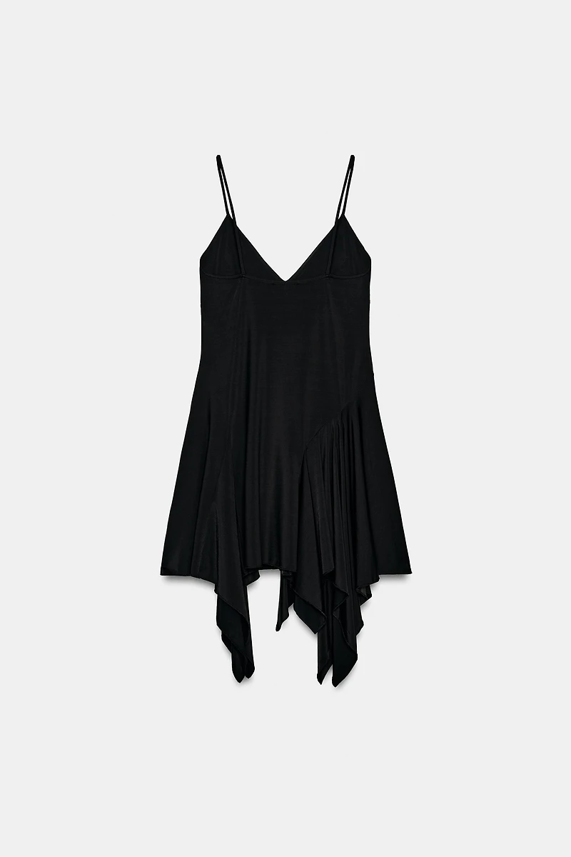 ASYMMETRIC STRAP DRESS