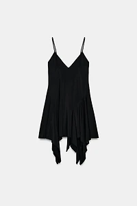 ASYMMETRIC STRAP DRESS
