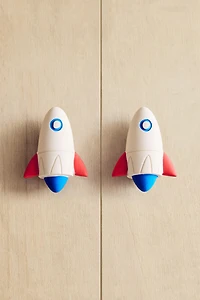 KIDS' SPACESHIP KNOB PACK (PACK OF 2)