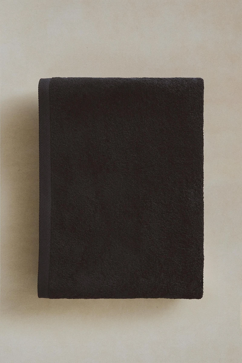 PLAIN COTTON TERRYCLOTH BATH TOWEL (500 GXM²)