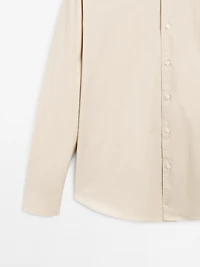 Regular fit stretch shirt
